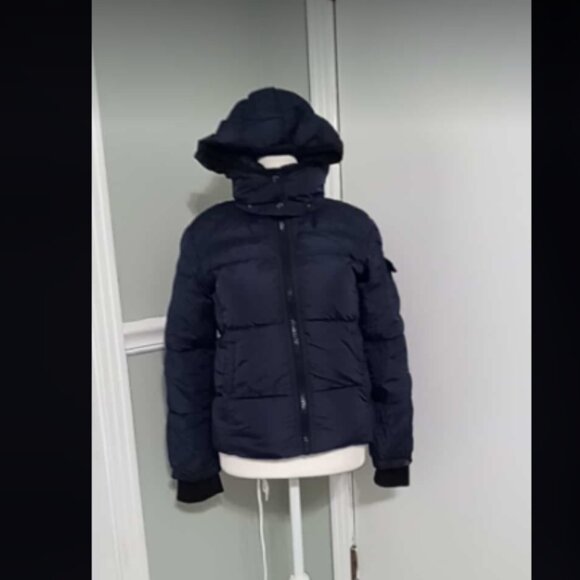 S13 New York Girls Hooded Down Puffer Jacket Sz 12